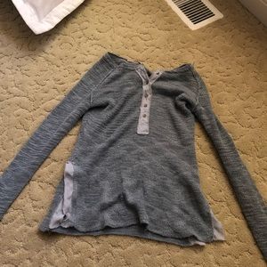 Blue free people thermal